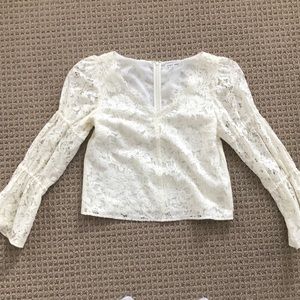 Club Monaco lace top
